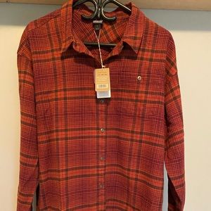 BNWT Patagonia oversized flannel shirt. 100% Organic cotton.